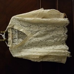 Mazik cream colored top